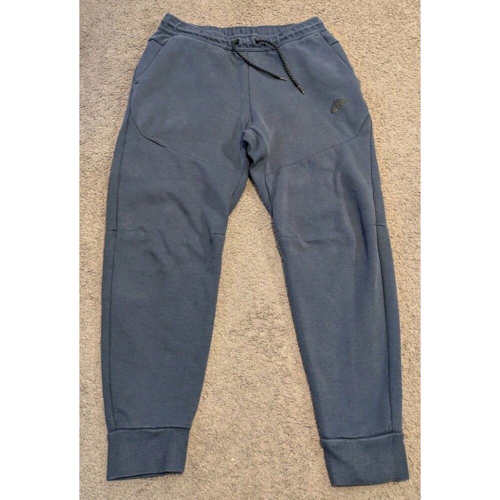 Nike Sportswear Tech Fleece Joggers Blue Sweatpants CU4495-410 Men's M